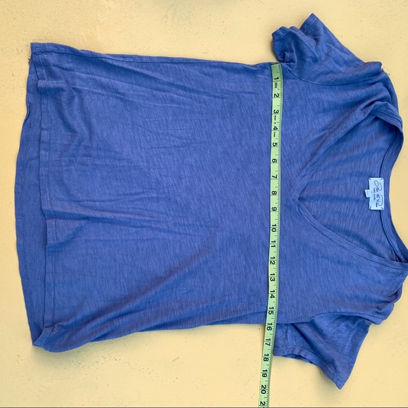 FEEL THE PIECE short sleeve top shirt tee v-neck S - Picture 8 of 9